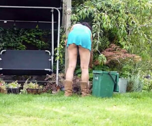 Gardening naked
